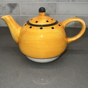 Design Pac Tea For One Stackable Teapot missing mug 6.5" tall